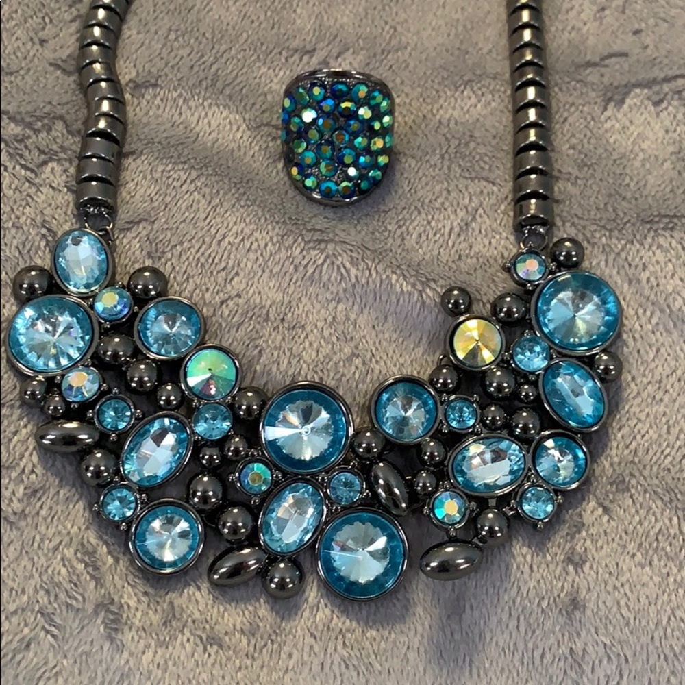 Costume Necklace and Ring